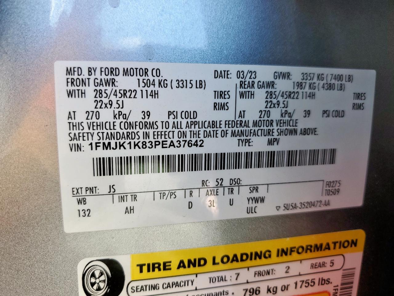 2023 FORD Expedition