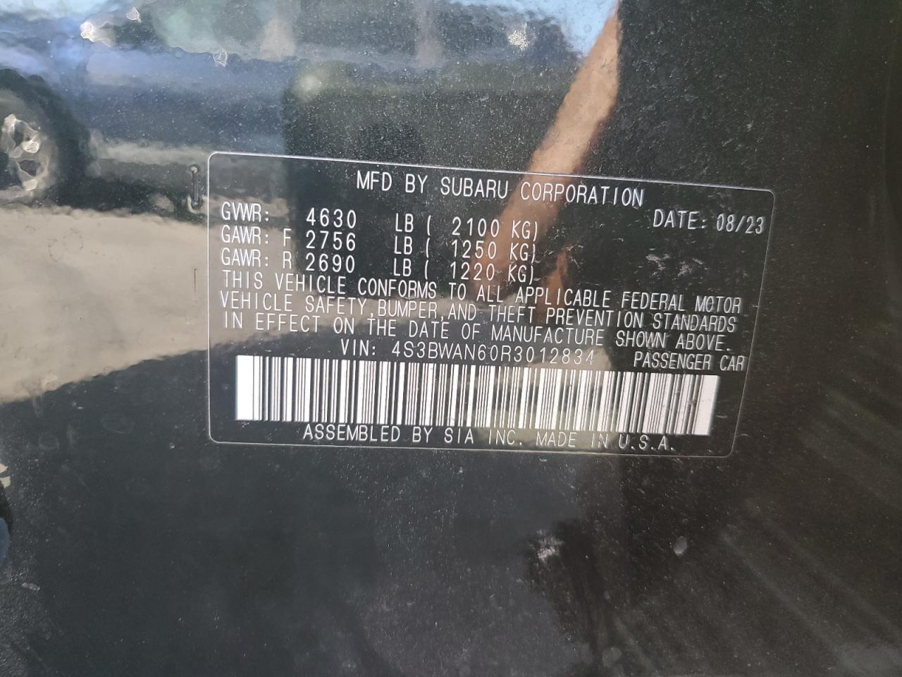 2024 SUBARU Legacy
