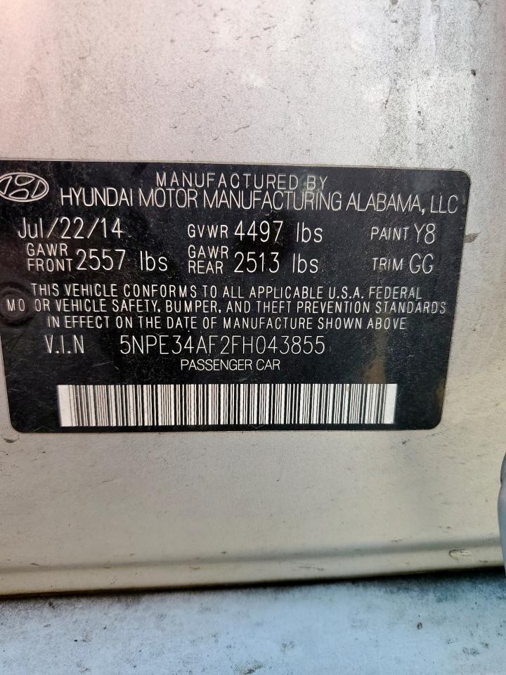 2015 HYUNDAI SONATA