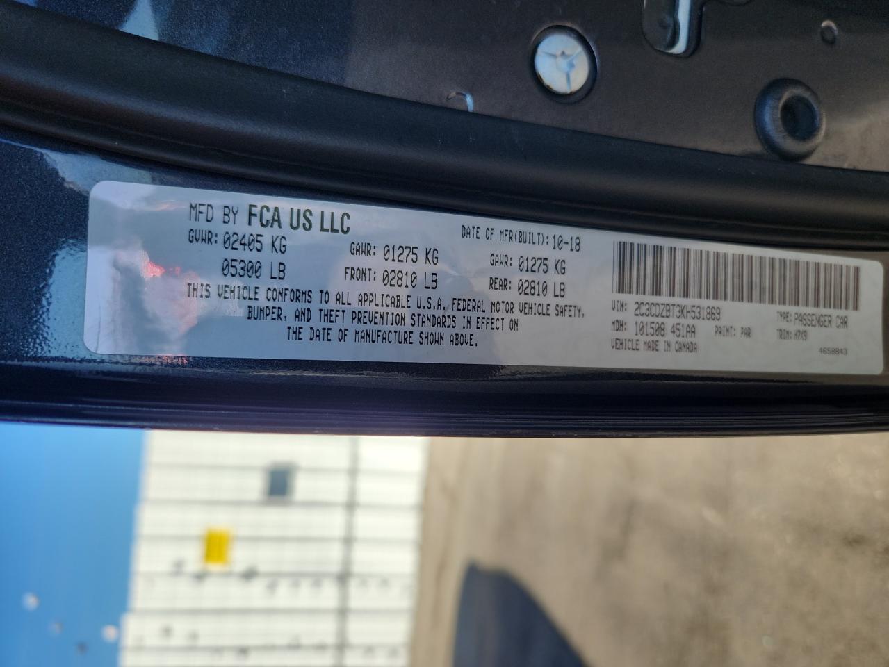 2019 DODGE Challenger