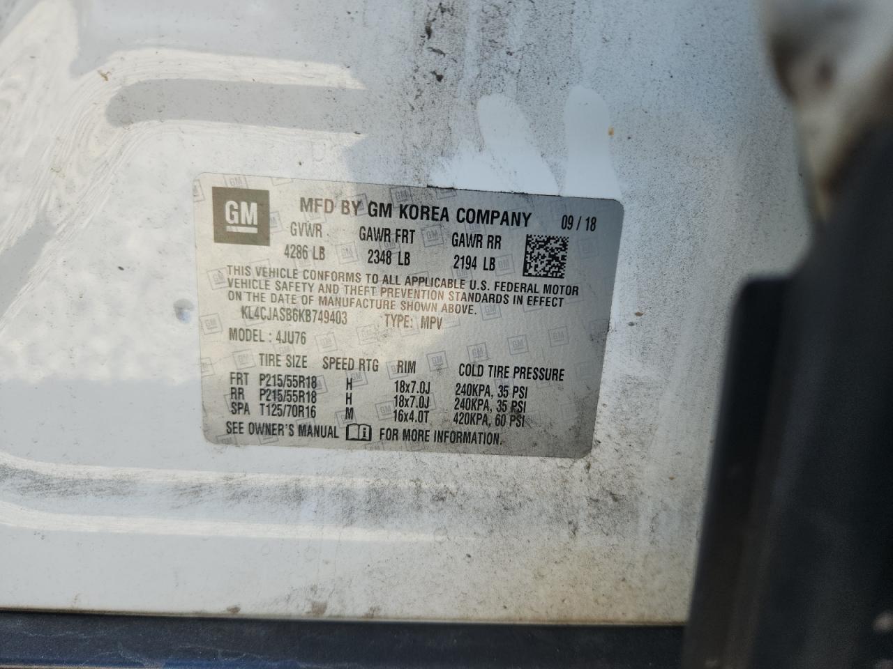 2019 BUICK ENCORE