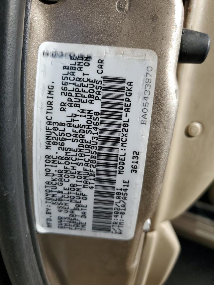 2003 TOYOTA Avalon
