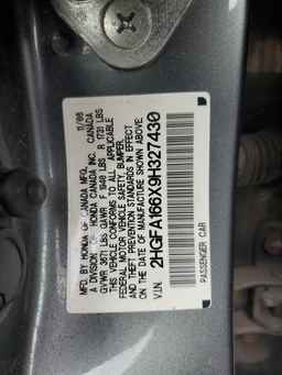2009 HONDA CIVIC