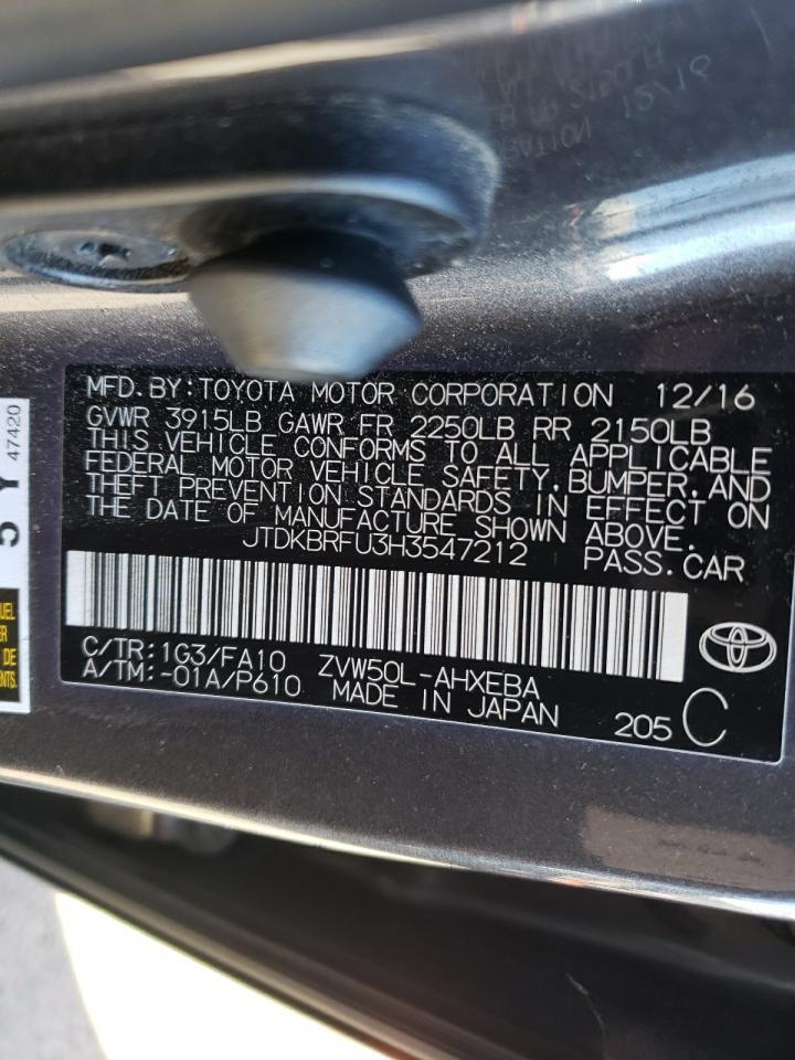 2017 TOYOTA PRIUS