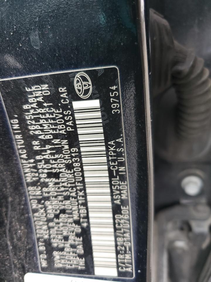 2015 TOYOTA CAMRY