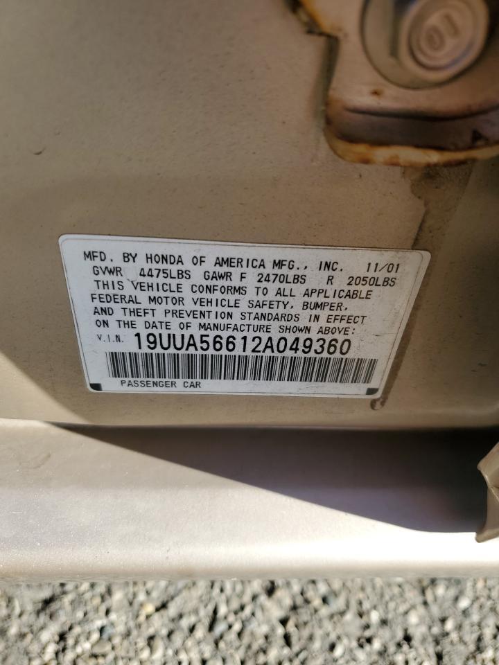 2002 ACURA TL