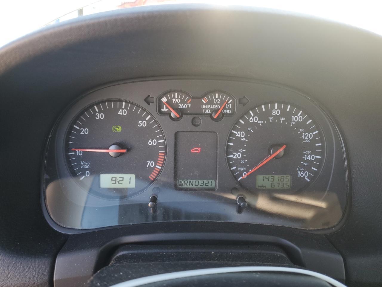 2001 VOLKSWAGEN JETTA