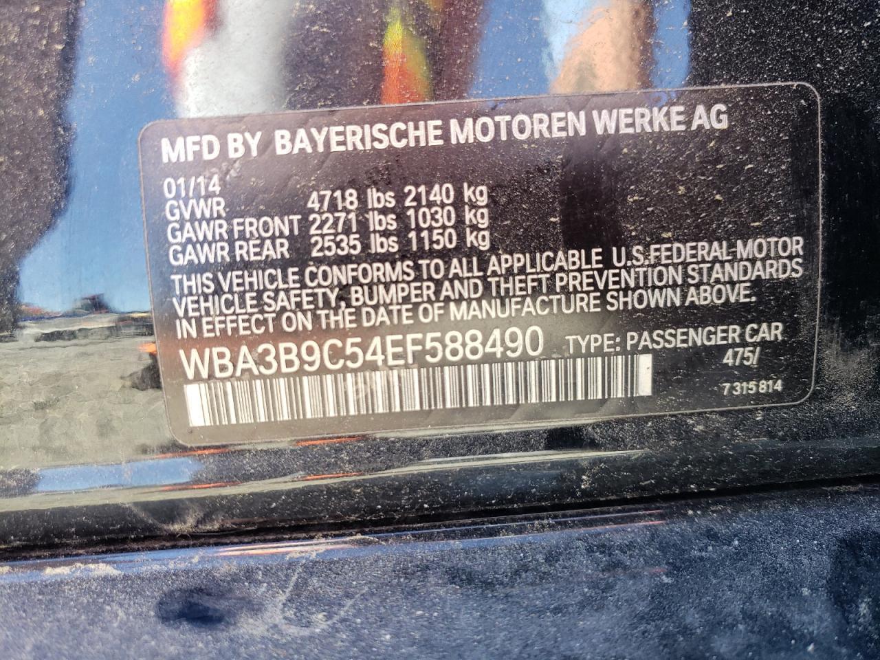 2014 BMW 3 SERIES