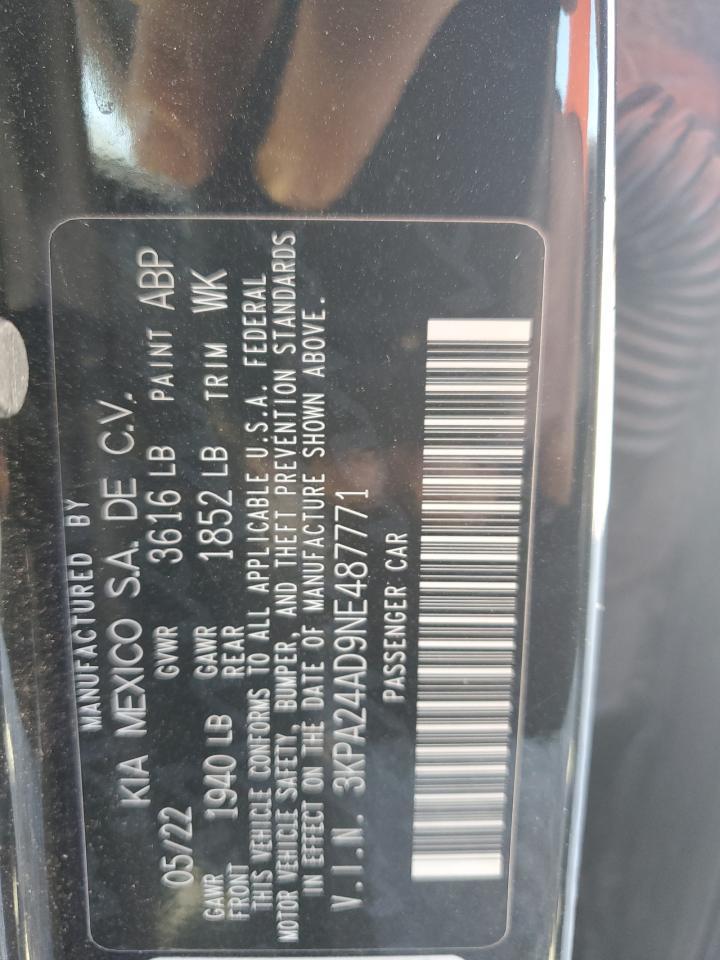 2022 KIA RIO