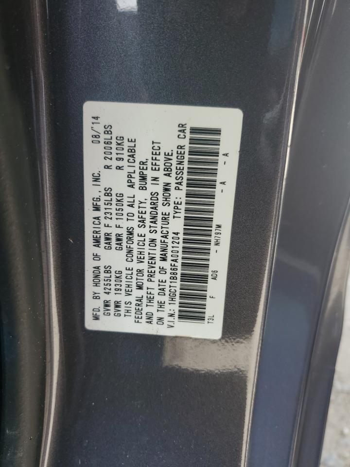 2015 HONDA ACCORD