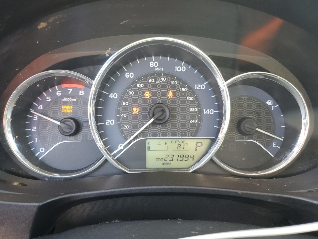 2014 TOYOTA COROLLA