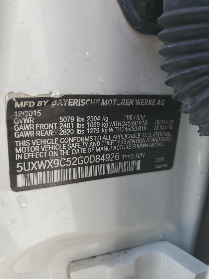 2016 BMW X3