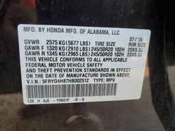 2017 ACURA MDX