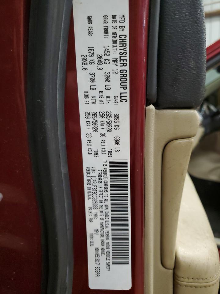 2012 JEEP Grand Cherokee