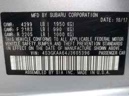 2018 SUBARU IMPREZA
