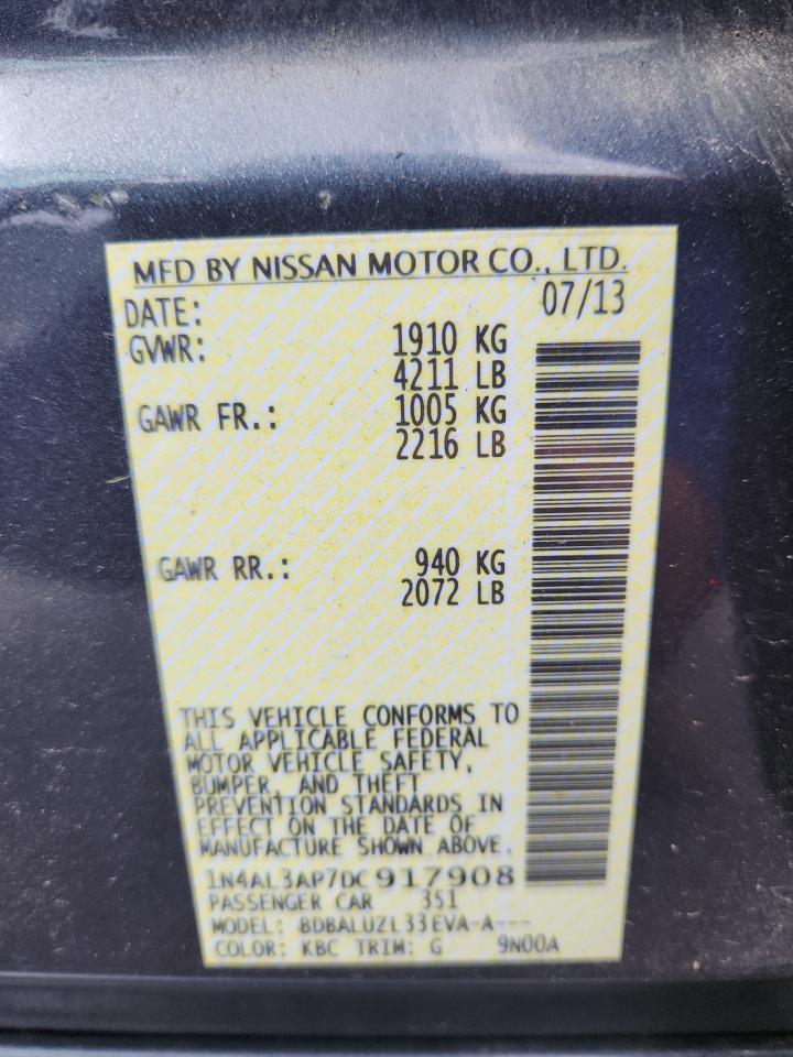 2013 NISSAN ALTIMA