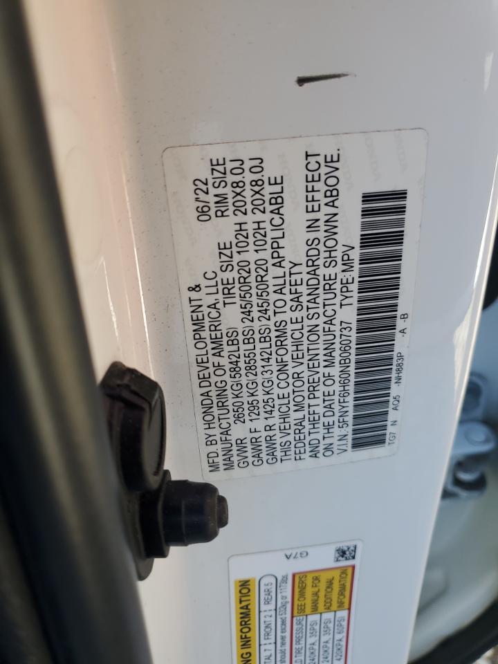 2022 HONDA PILOT