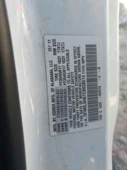 2012 HONDA ODYSSEY