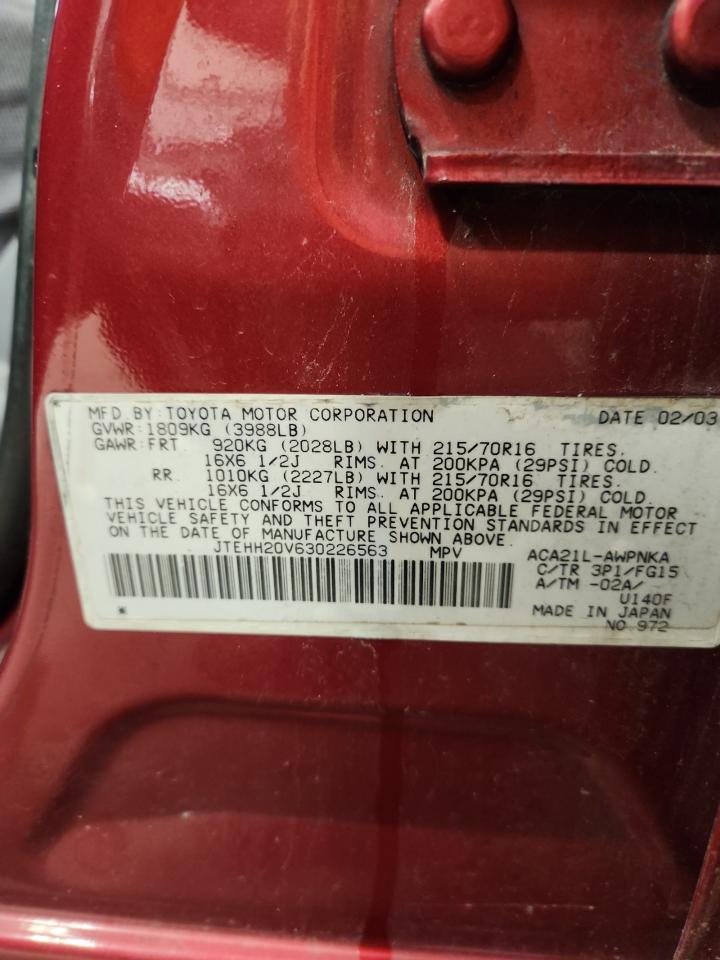 2003 TOYOTA RAV4