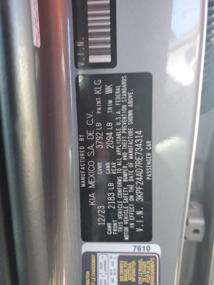2024 KIA FORTE