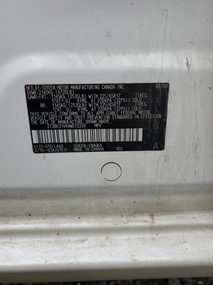 2009 TOYOTA RAV4