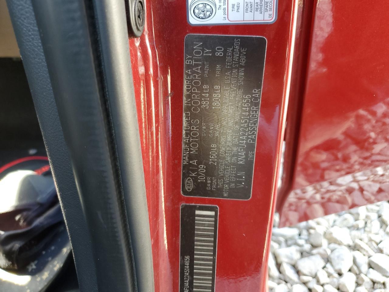 2010 KIA FORTE