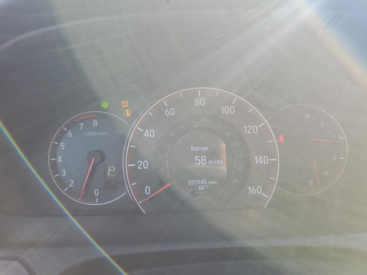 2016 HONDA ACCORD