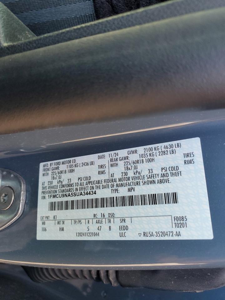 2025 FORD ESCAPE