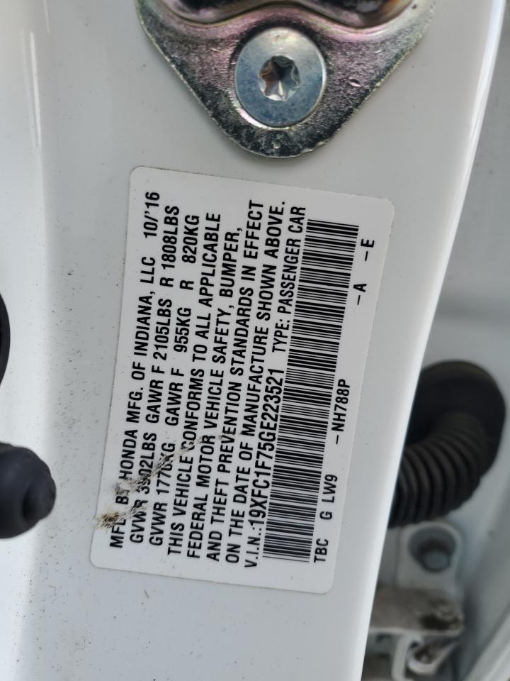 2016 HONDA CIVIC