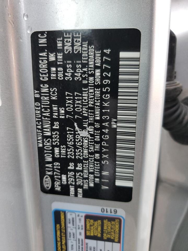 2019 KIA SORENTO