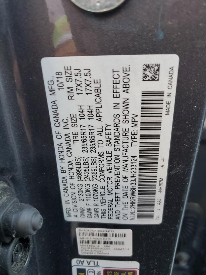 2018 HONDA CR-V