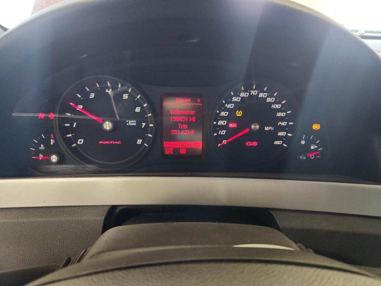 2009 PONTIAC G8
