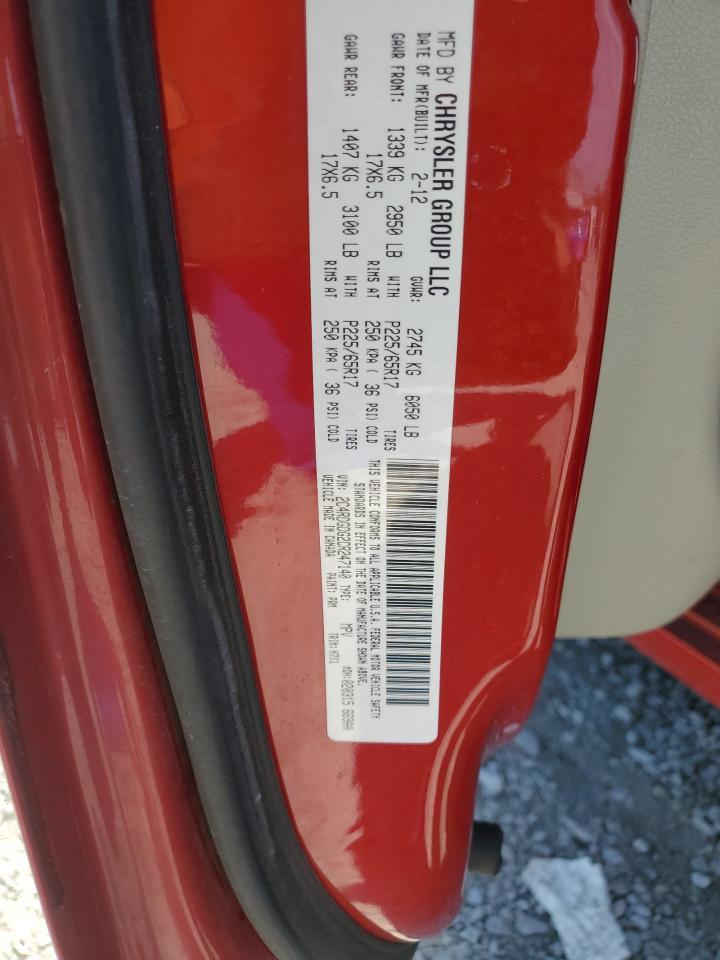2012 DODGE GRAND CARAVAN