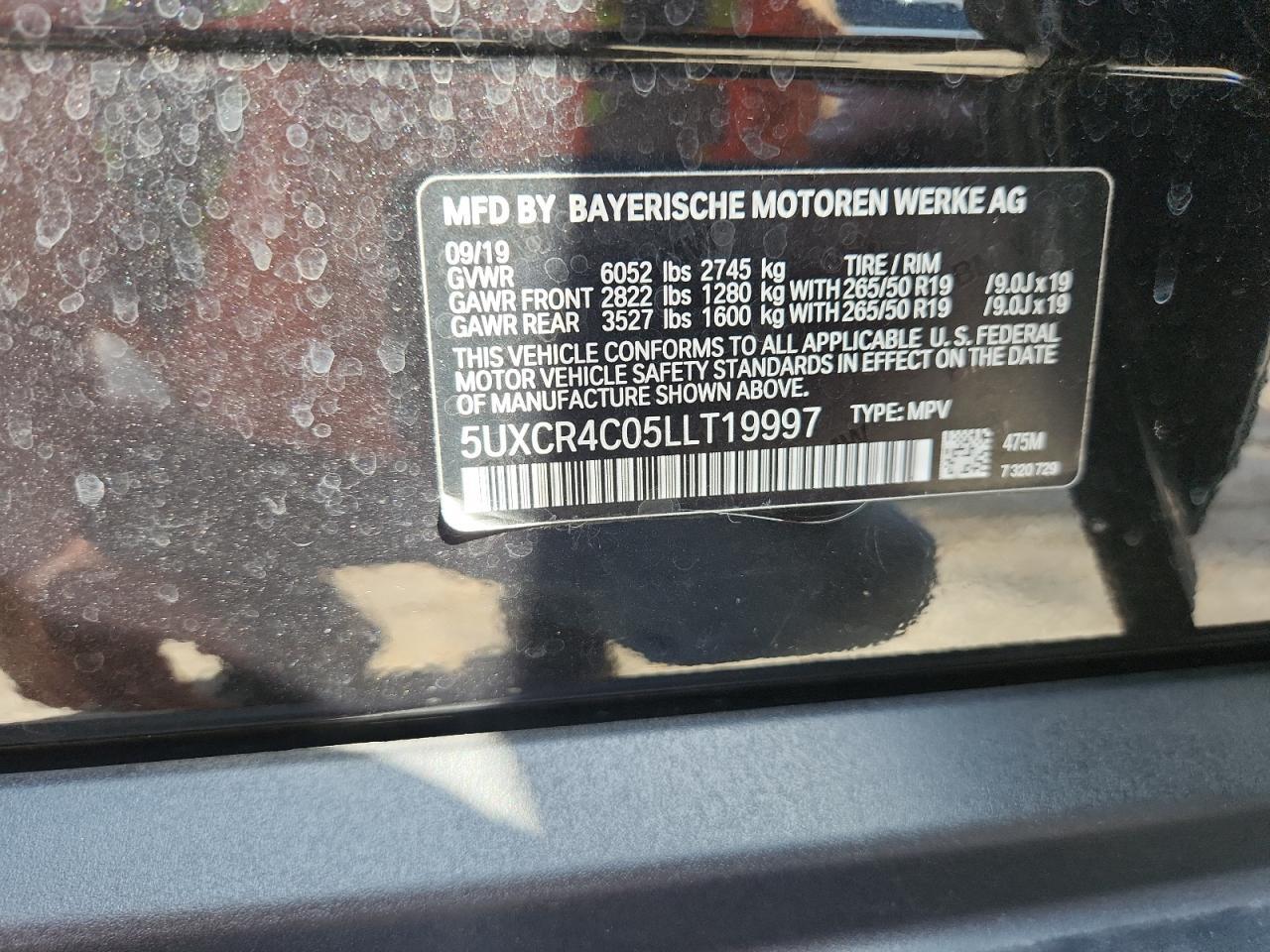 2020 BMW X5