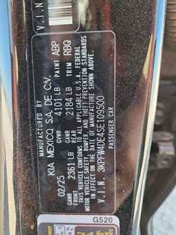 2025 KIA K4