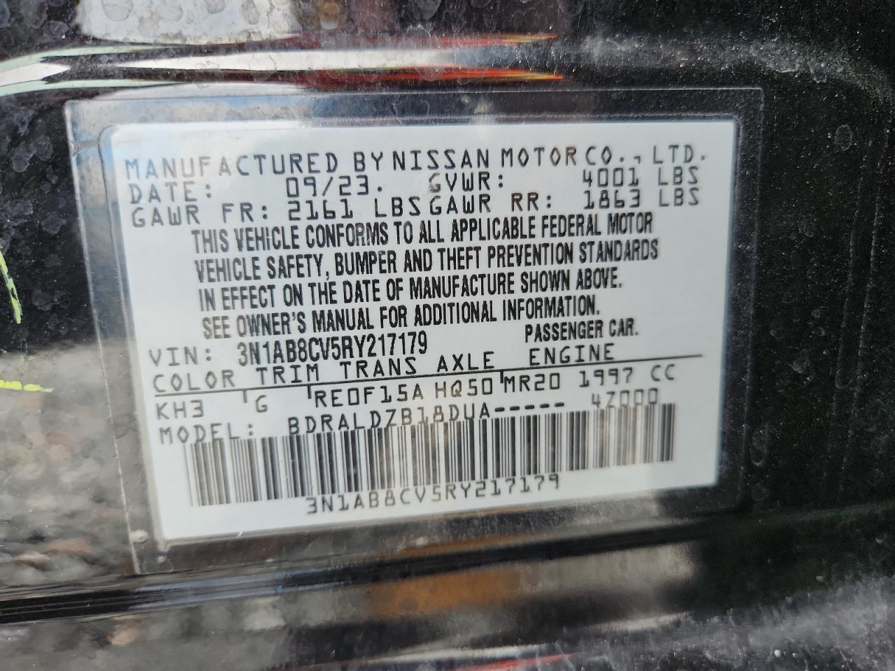 2024 NISSAN SENTRA