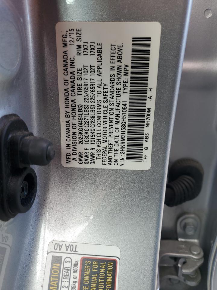 2016 HONDA CR-V