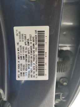 2015 HONDA ACCORD