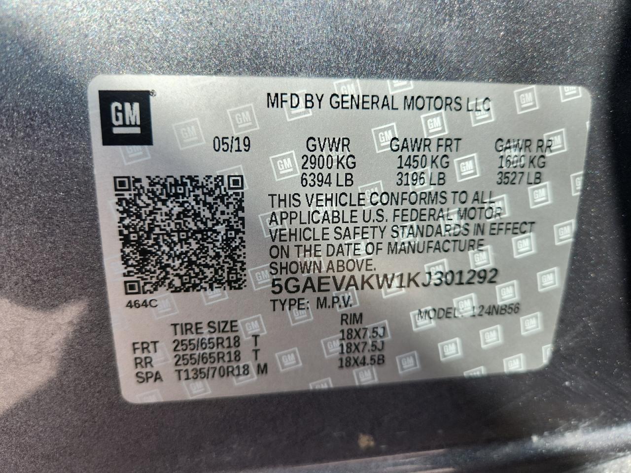 2019 BUICK ENCLAVE