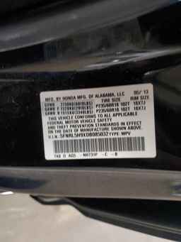 2013 HONDA ODYSSEY