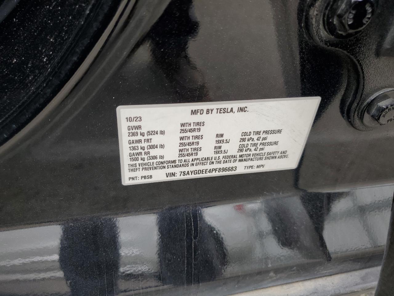 2023 TESLA MODEL Y