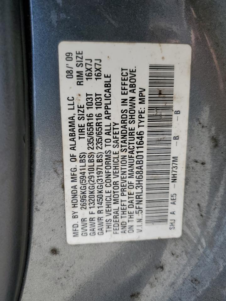 2010 HONDA ODYSSEY