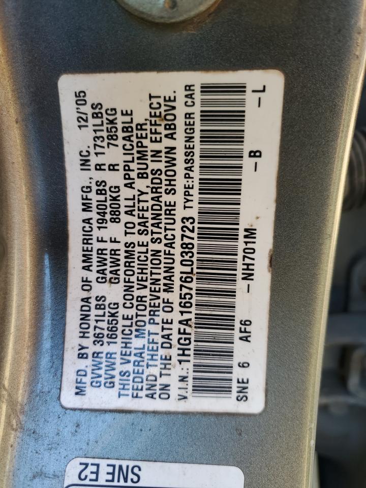 2006 HONDA CIVIC