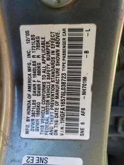 2006 HONDA CIVIC