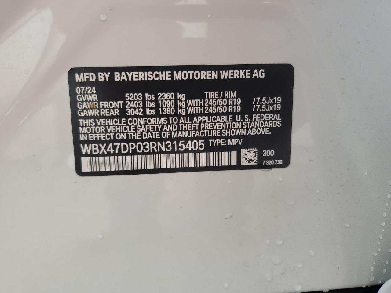 2024 BMW X3