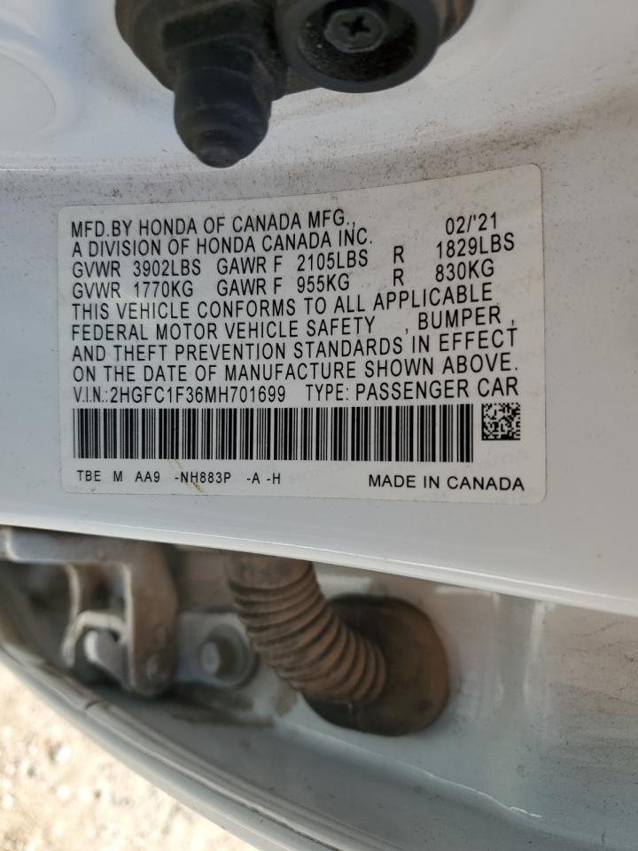 2021 HONDA CIVIC