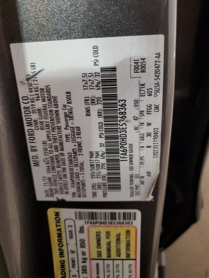2014 FORD FUSION