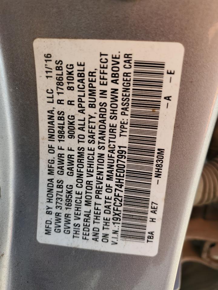 2017 HONDA CIVIC