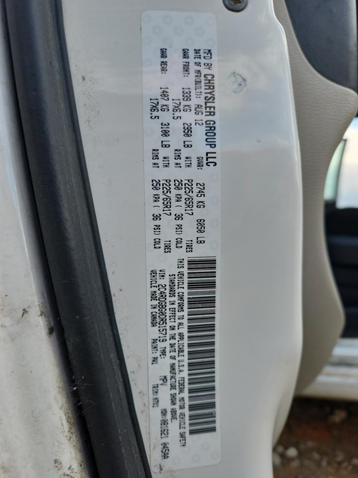 2013 DODGE GRAND CARAVAN