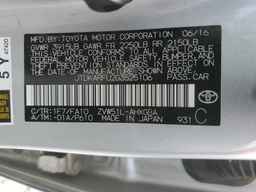 2016 TOYOTA PRIUS